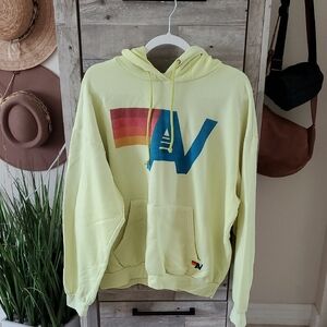 Aviator Nation Light Yellow Hoodie